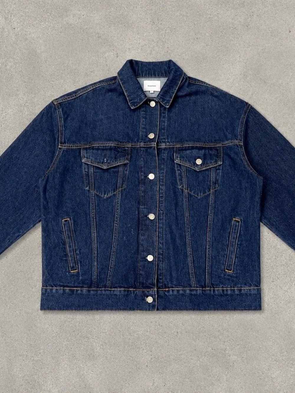 Reformation oversized denim jacket